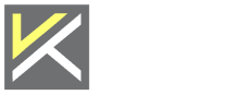 Logo for Keighrey Civil. A gray square with a stylized "K" in yellow and white lines on the left, with "KEIGHREY CIVIL" in bold white capital letters to the right.